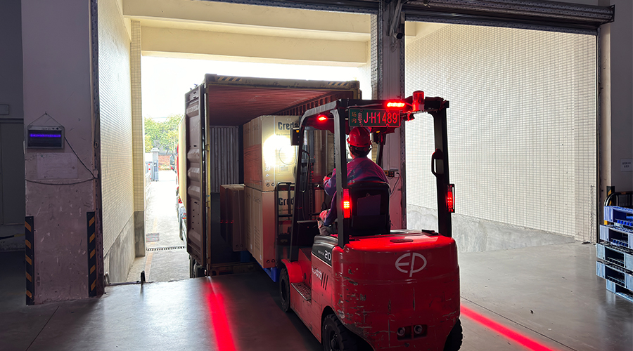 衣物烘干機(jī)出貨英國(guó)，開(kāi)啟合作新篇