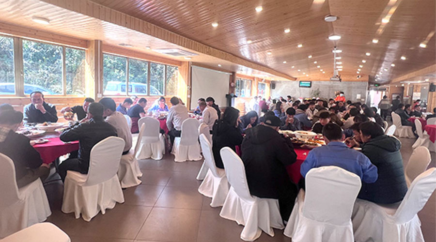 金環(huán)電器開工宴！吃飽喝足加油干迎戰(zhàn)2023！