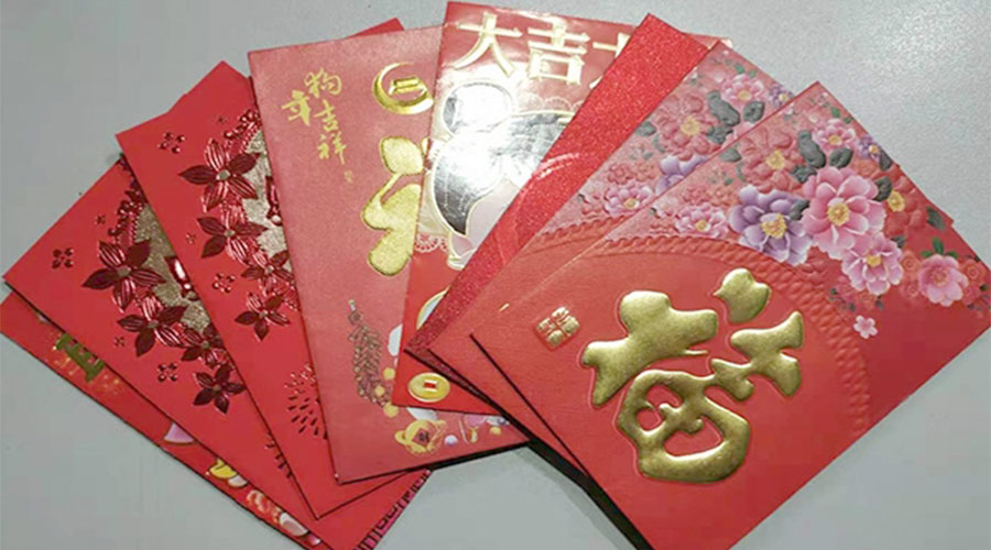 開工好彩頭！金環(huán)電器銷售部為員工派發(fā)開工紅包！