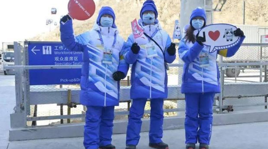 擔當與向善！金環(huán)電器致敬每一位冬奧志愿者！