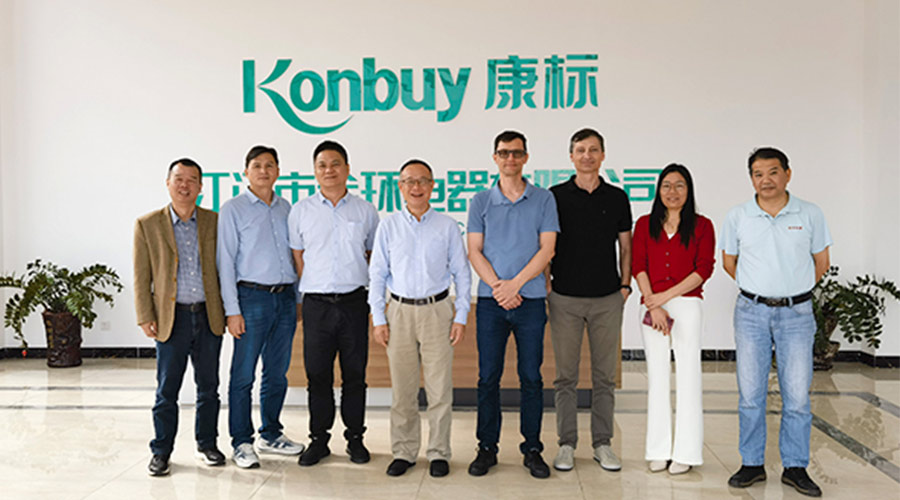 新項(xiàng)目對接！客戶伊萊克斯親臨金環(huán)電器參觀指導(dǎo)