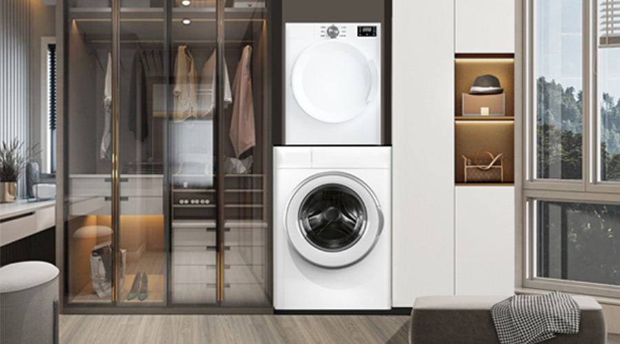 這款被業(yè)內(nèi)認(rèn)為最小的熱泵干衣機(jī)到底有多??？